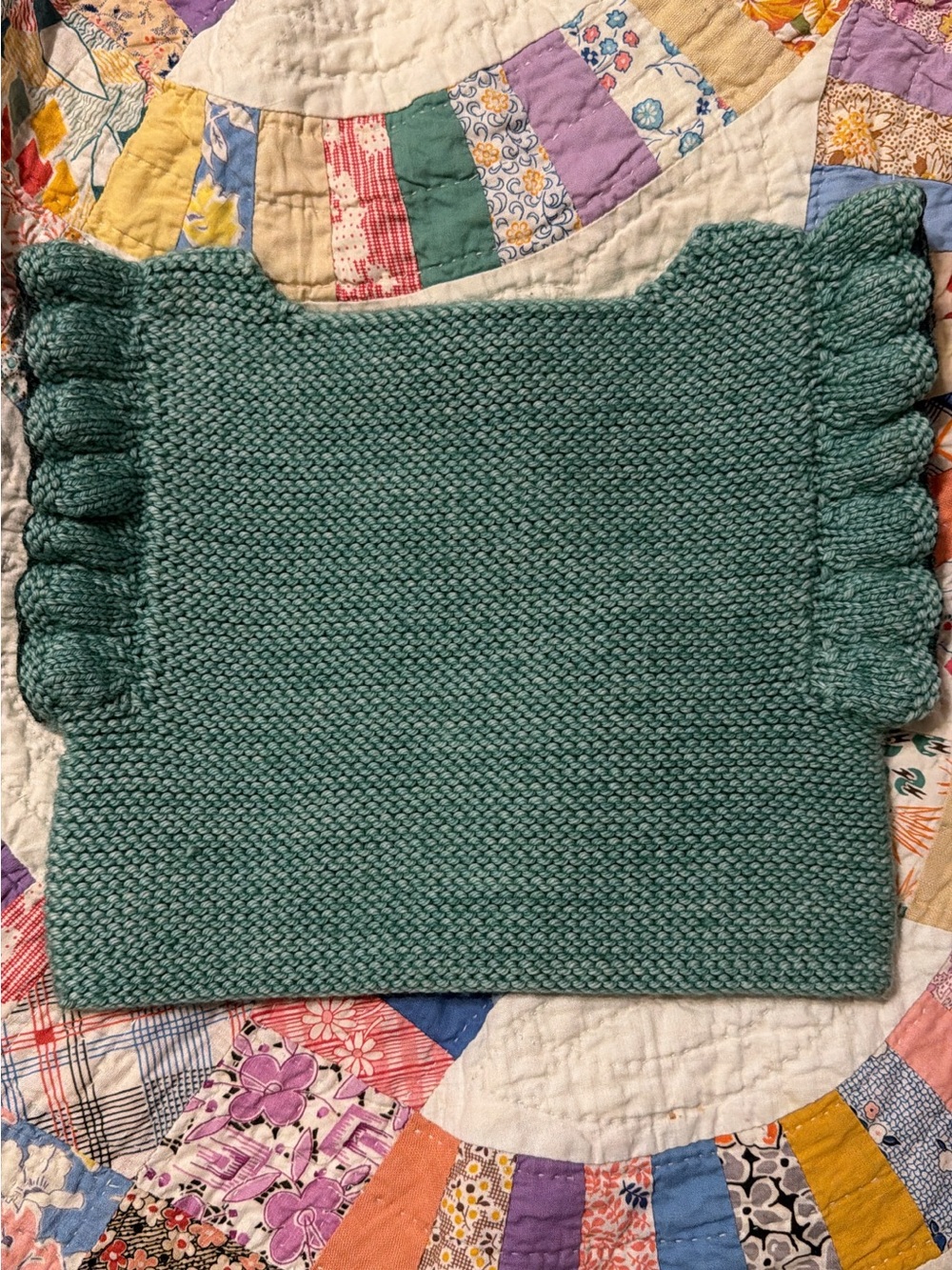 Misha & Puff Celadon Fiora Vest 18/24
